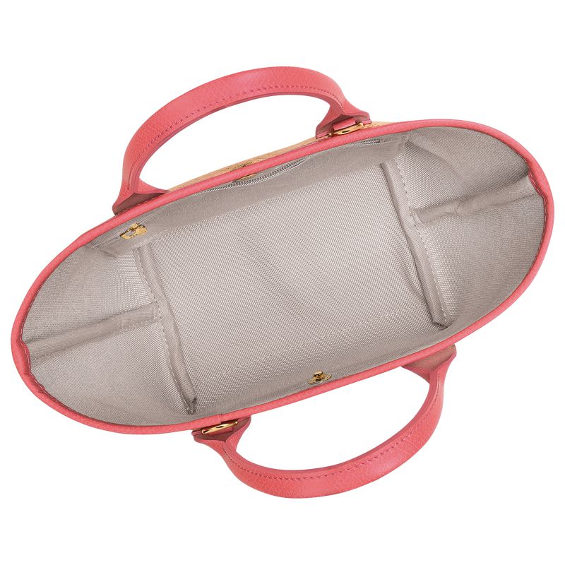 Women Longchamp Le Pliage Collection Xs Basket Tote Bag Pink | Ireland-958IGDZOY