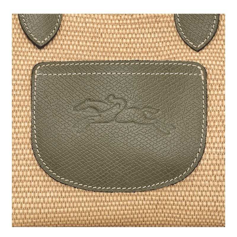 Women Longchamp Le Pliage Collection Xs Basket Tote Bag Brown / Olive | Ireland-596WKCBGE