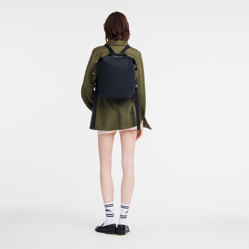 Women Longchamp Le Pliage Energy L Backpack Black | Ireland-749YWTUOF