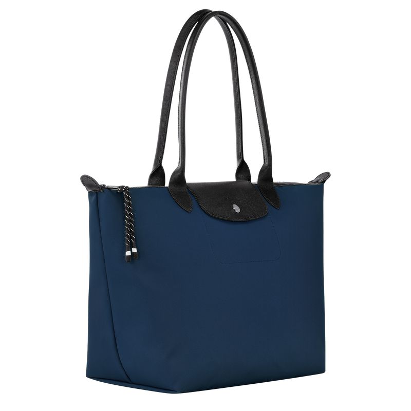Women Longchamp Le Pliage Energy L Tote Bag Navy | Ireland-934JNPXDF
