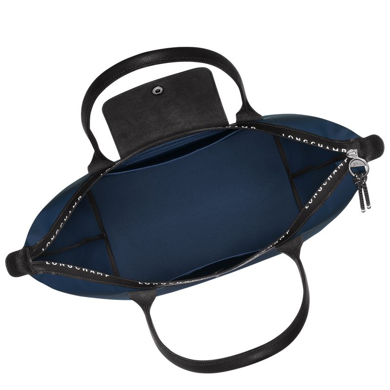 Women Longchamp Le Pliage Energy L Tote Bag Navy | Ireland-934JNPXDF