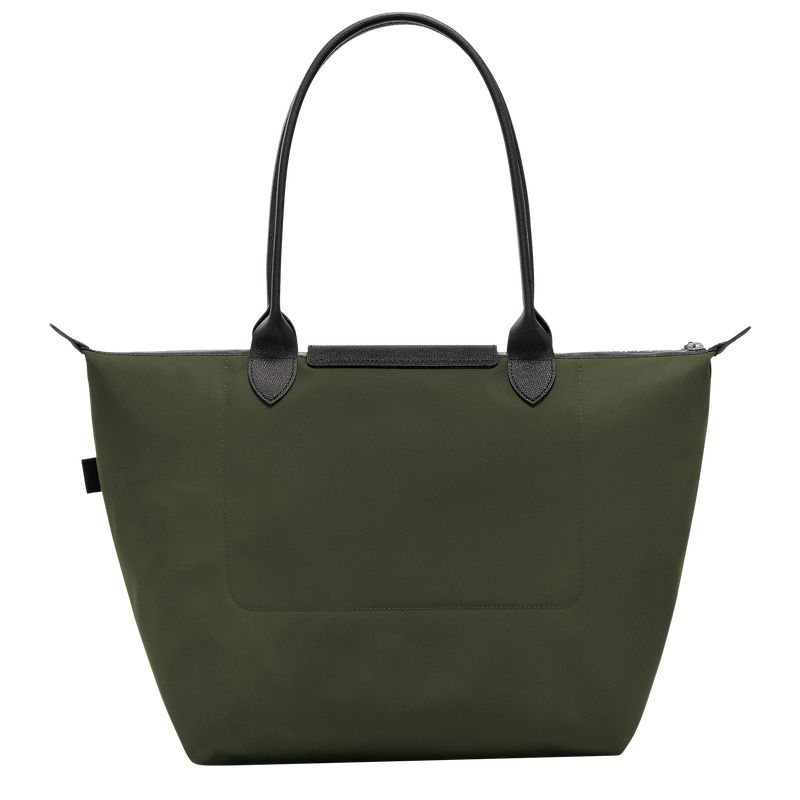 Women Longchamp Le Pliage Energy L Tote Bag Khaki | Ireland-492EQNPIW