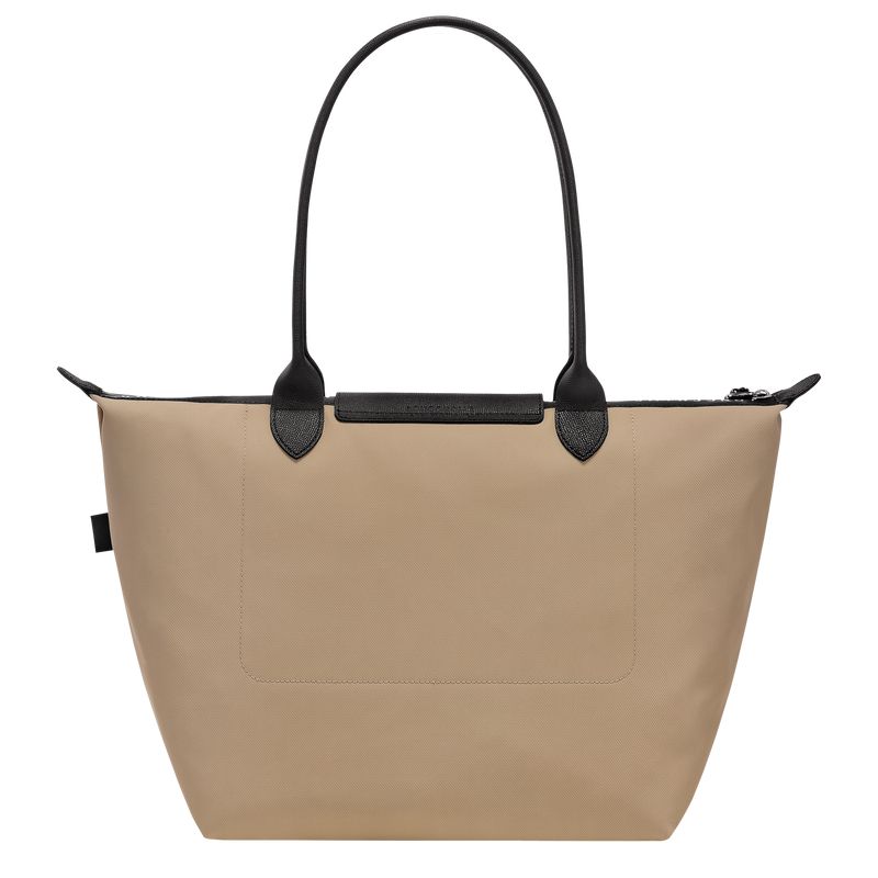 Women Longchamp Le Pliage Energy L Tote Bag Beige | Ireland-253LGBUKA
