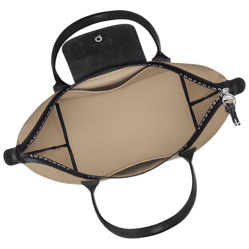 Women Longchamp Le Pliage Energy L Tote Bag Beige | Ireland-253LGBUKA