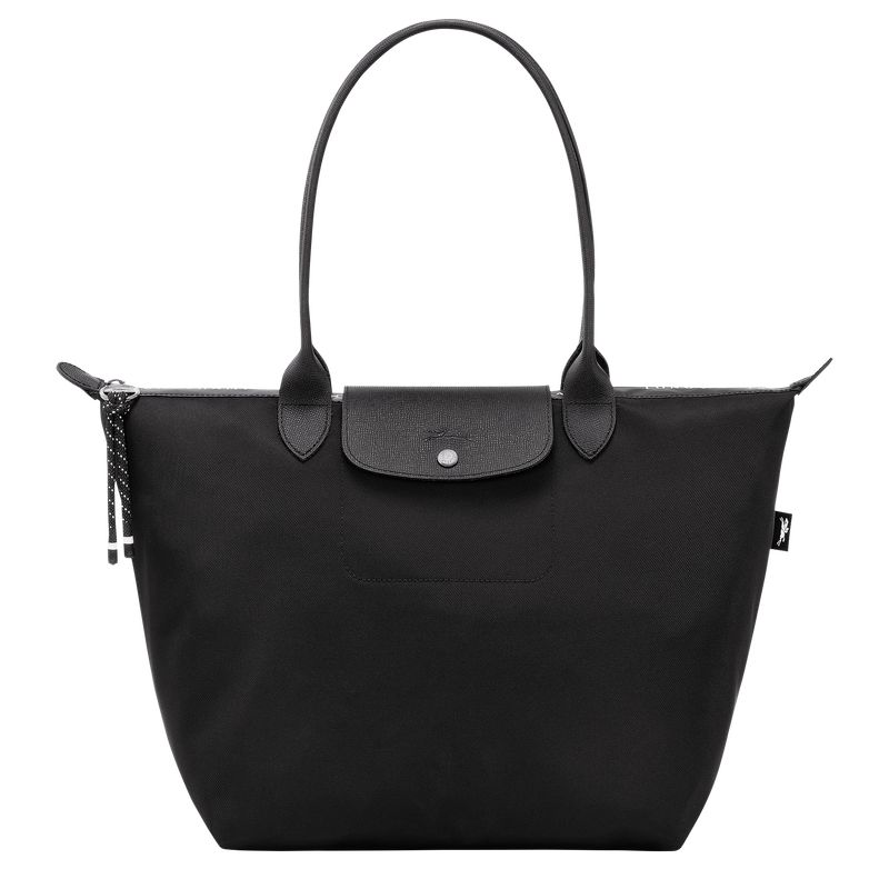 Women Longchamp Le Pliage Energy L Tote Bag Black | Ireland-216LHYXRA