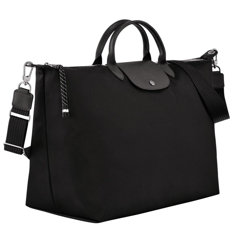 Women Longchamp Le Pliage Energy L Travel Bag Black | Ireland-654HRQIZS