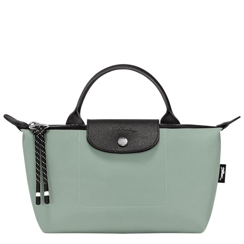 Women Longchamp Le Pliage Energy Pouch Blue Green | Ireland-148YQLHZT