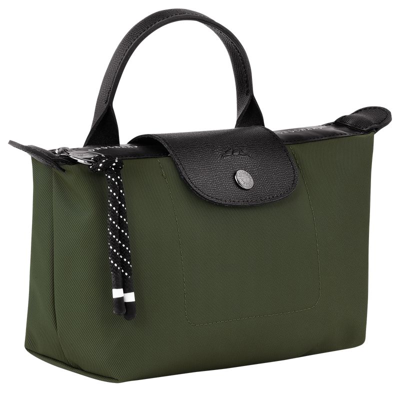 Women Longchamp Le Pliage Energy Pouch Khaki | Ireland-789ZNOTWH