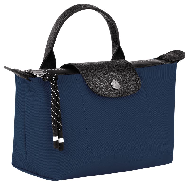 Women Longchamp Le Pliage Energy Pouch Navy | Ireland-534NBRQPS