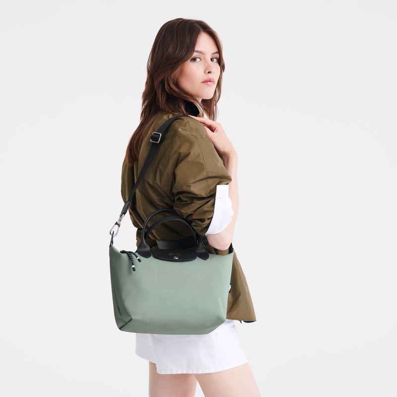 Women Longchamp Le Pliage Energy S Handbag Blue Green | Ireland-692IGSYHB