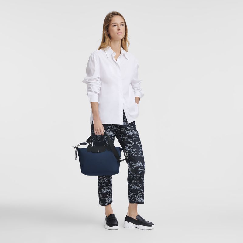 Women Longchamp Le Pliage Energy S Handbag Navy | Ireland-670LPDKYJ