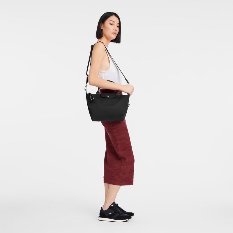 Women Longchamp Le Pliage Energy S Handbag Black | Ireland-109HZPVEU