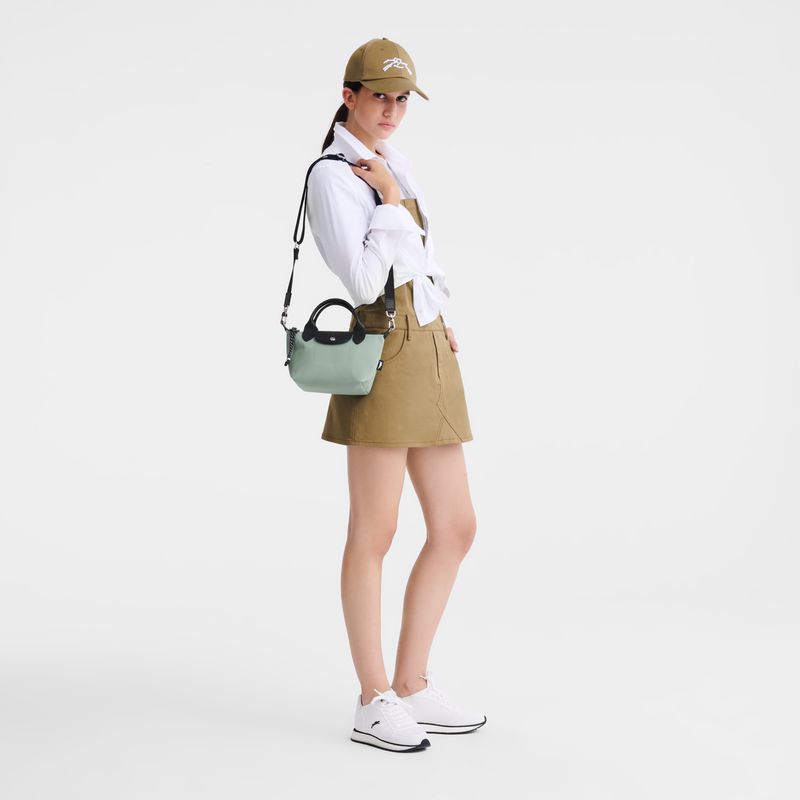 Women Longchamp Le Pliage Energy Xs Handbag Blue Green | Ireland-927SUTIRD
