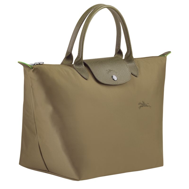 Women Longchamp Le Pliage Green M Handbag Olive | Ireland-064ZTBWRX