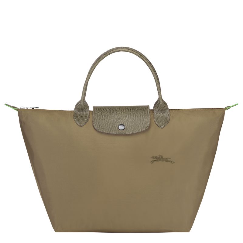 Women Longchamp Le Pliage Green M Handbag Olive | Ireland-064ZTBWRX