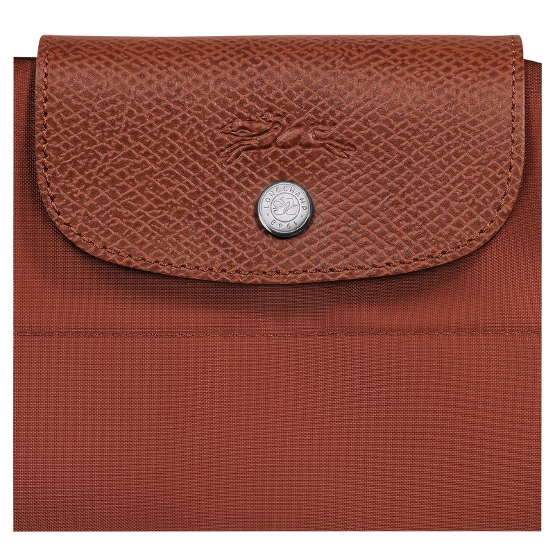 Women Longchamp Le Pliage Green M Tote Bag Brown | Ireland-624ZGTFJW