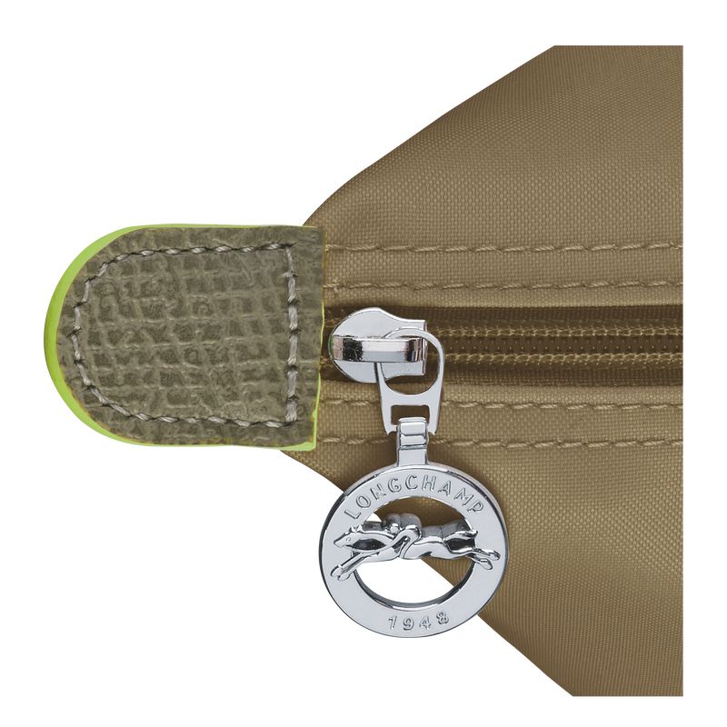 Women Longchamp Le Pliage Green M Tote Bag Olive | Ireland-570XQSAMT