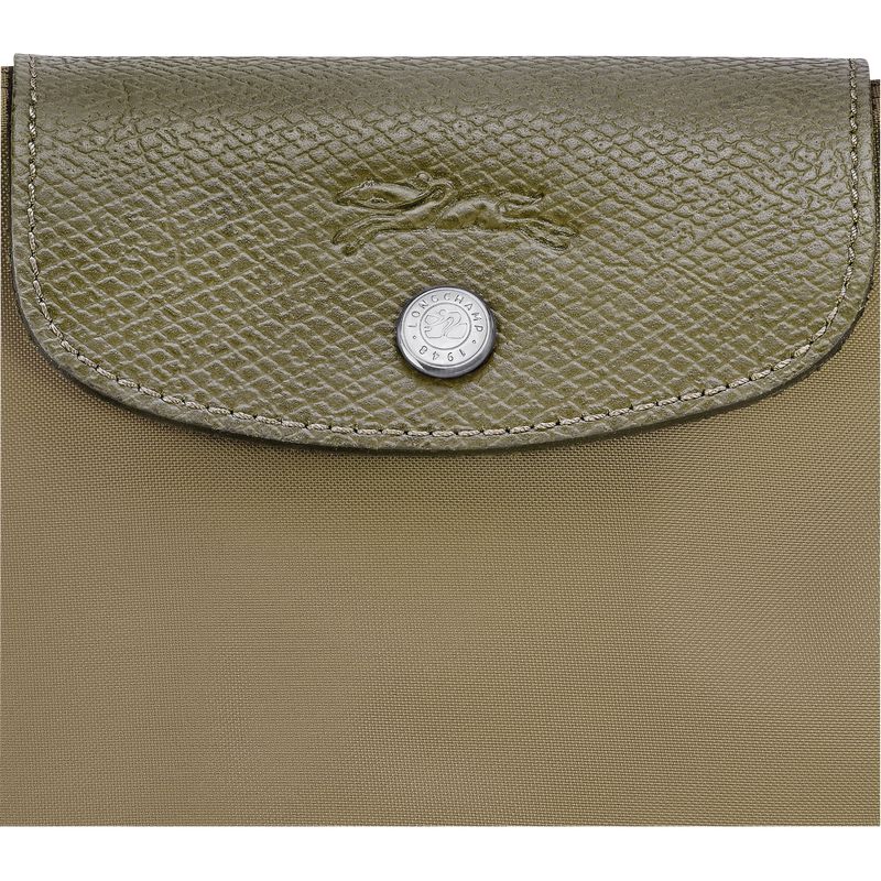 Women Longchamp Le Pliage Green M Tote Bag Olive | Ireland-125DXFSOK
