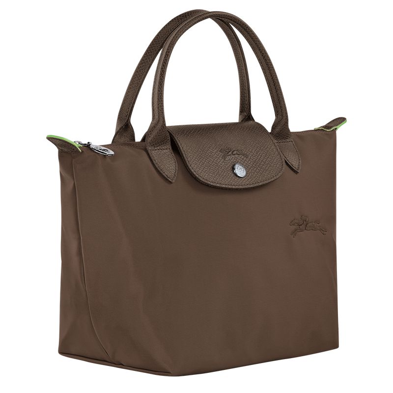 Women Longchamp Le Pliage Green S Handbag Dark Brown | Ireland-673MZGNKY