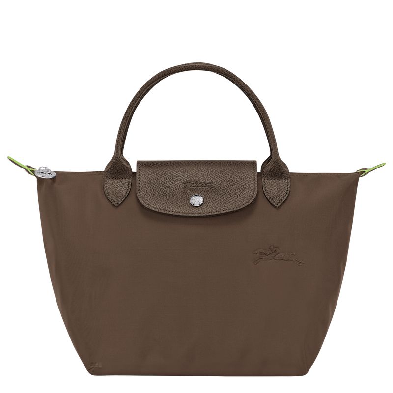 Women Longchamp Le Pliage Green S Handbag Dark Brown | Ireland-673MZGNKY
