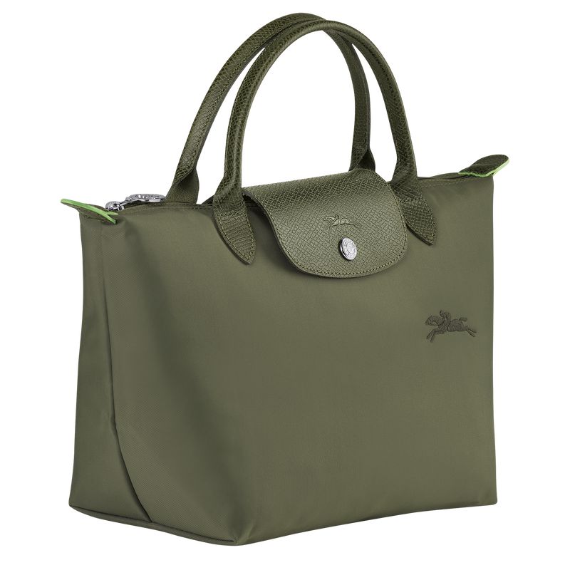 Women Longchamp Le Pliage Green S Handbag Dark Green | Ireland-153OFIRCT