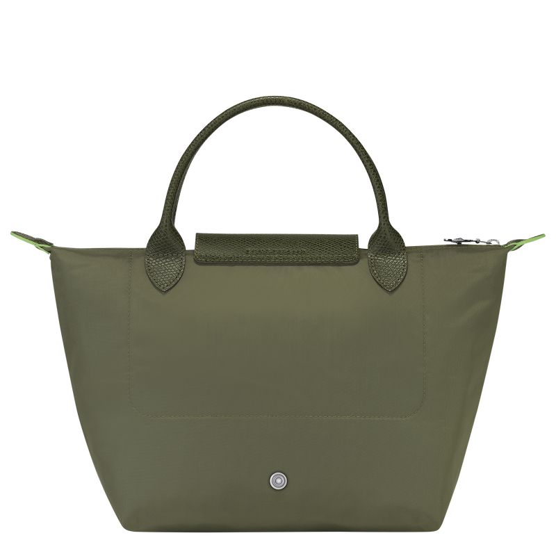 Women Longchamp Le Pliage Green S Handbag Dark Green | Ireland-153OFIRCT