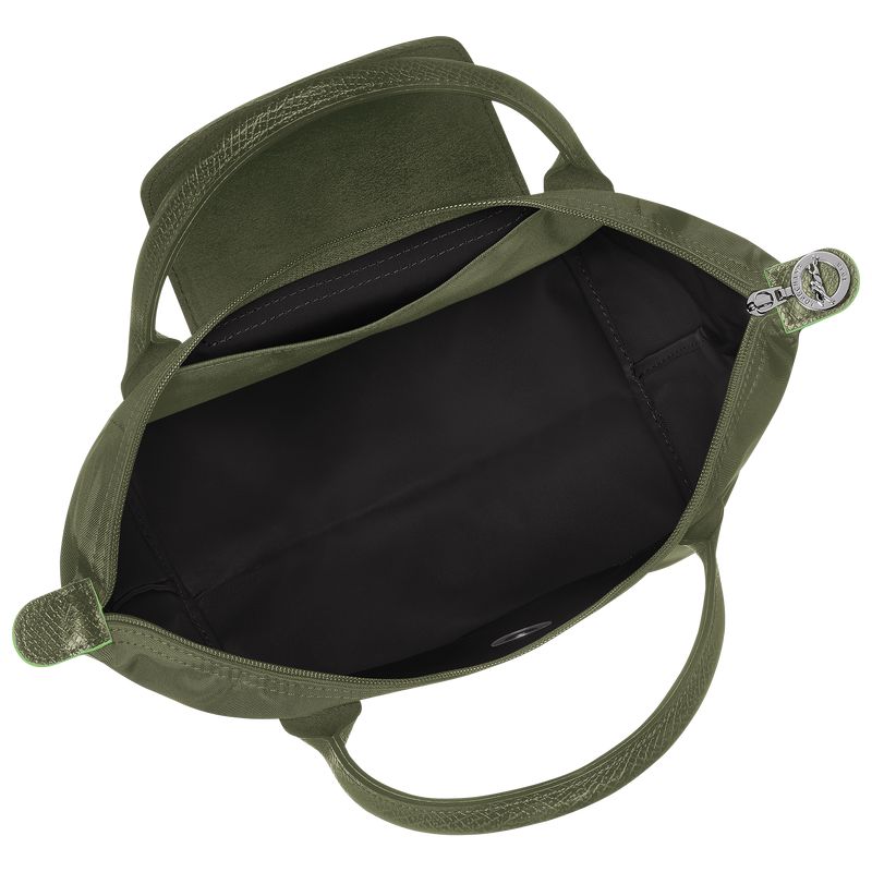 Women Longchamp Le Pliage Green S Handbag Dark Green | Ireland-153OFIRCT