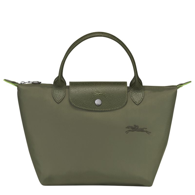 Women Longchamp Le Pliage Green S Handbag Dark Green | Ireland-153OFIRCT
