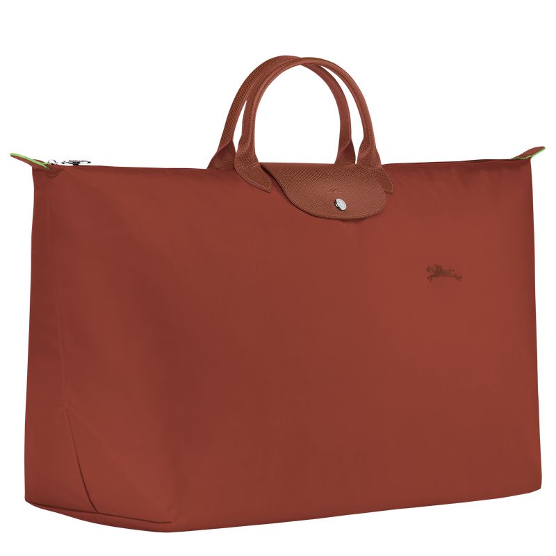 Women Longchamp Le Pliage Green Xl Travel Bag Brown | Ireland-107GIAJXD