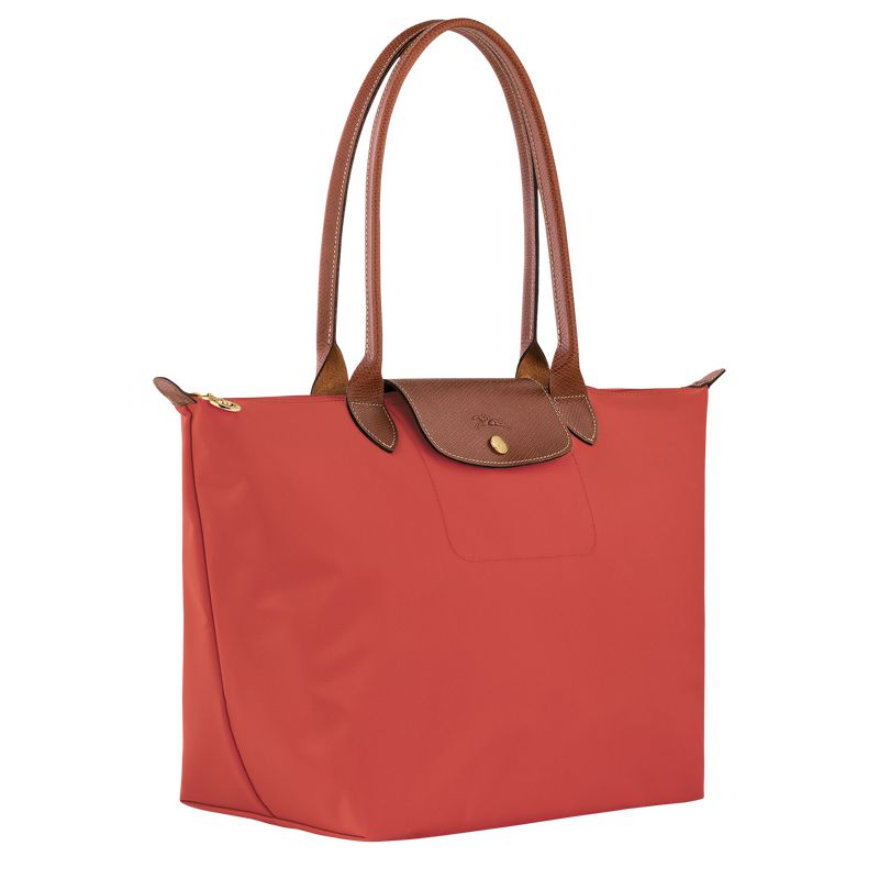 Women Longchamp Le Pliage Original L Tote Bag Pink | Ireland-260IREDXJ