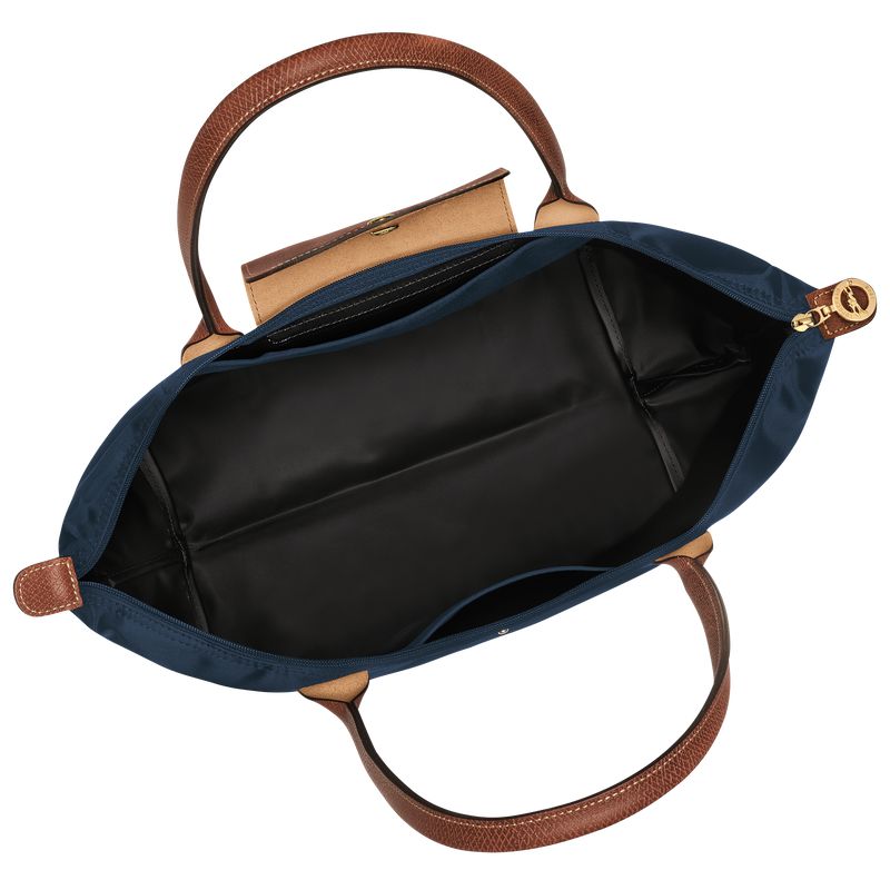 Women Longchamp Le Pliage Original L Tote Bag Navy | Ireland-408SVDPQW