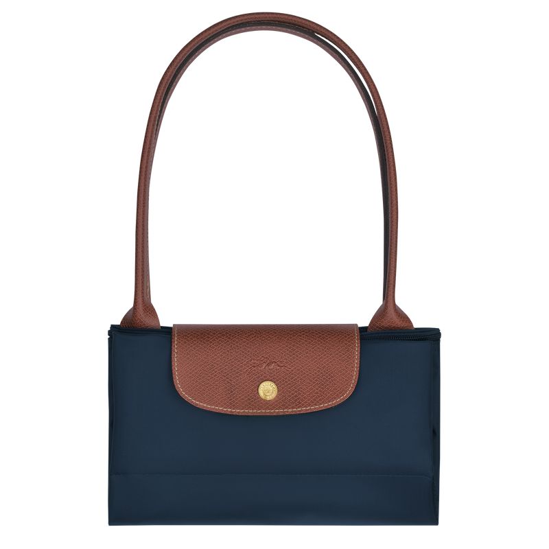 Women Longchamp Le Pliage Original L Tote Bag Navy | Ireland-408SVDPQW
