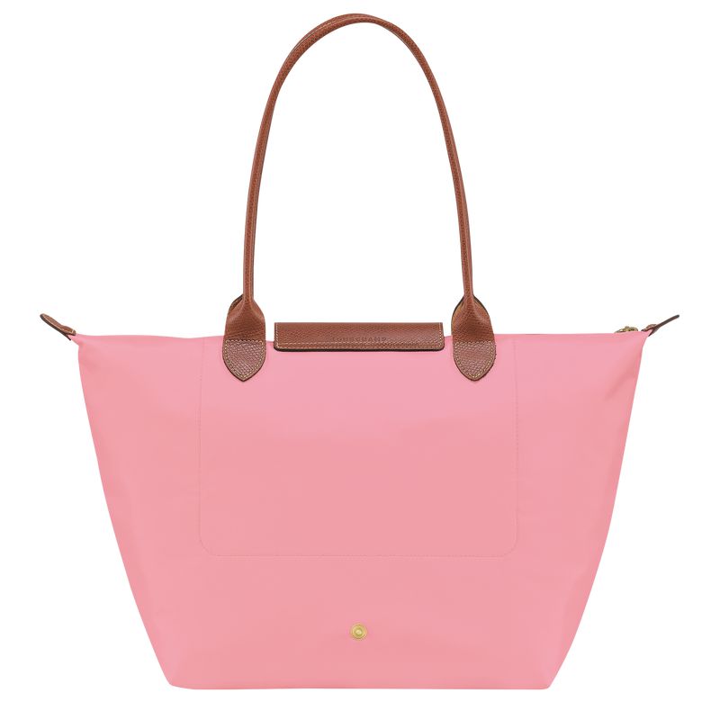 Women Longchamp Le Pliage Original L Tote Bag Pink | Ireland-819WFXLPV