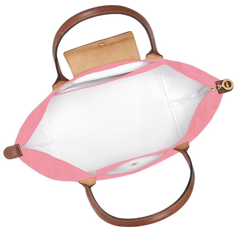 Women Longchamp Le Pliage Original L Tote Bag Pink | Ireland-819WFXLPV