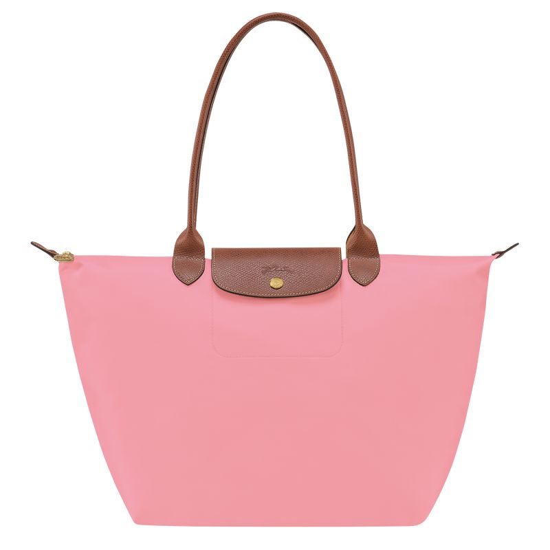 Women Longchamp Le Pliage Original L Tote Bag Pink | Ireland-819WFXLPV