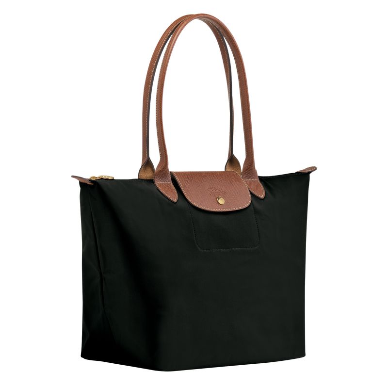 Women Longchamp Le Pliage Original L Tote Bag Black | Ireland-302OVQFAN