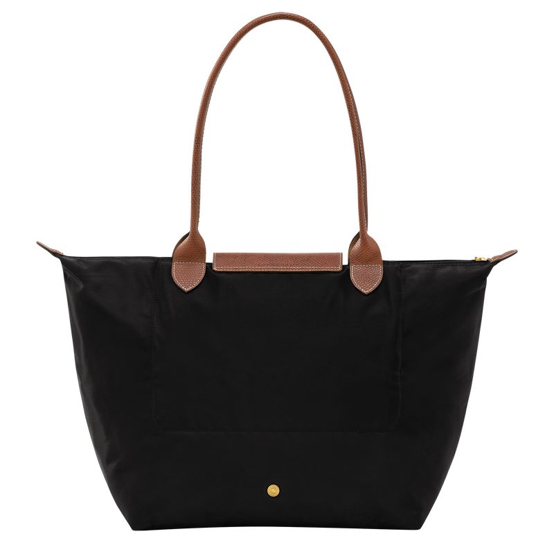 Women Longchamp Le Pliage Original L Tote Bag Black | Ireland-302OVQFAN