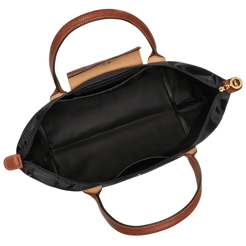 Women Longchamp Le Pliage Original L Tote Bag Black | Ireland-302OVQFAN