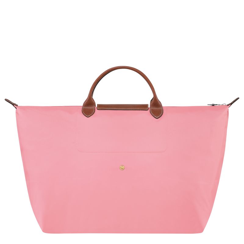 Women Longchamp Le Pliage Original L Travel Bag Pink | Ireland-851EVYTJU