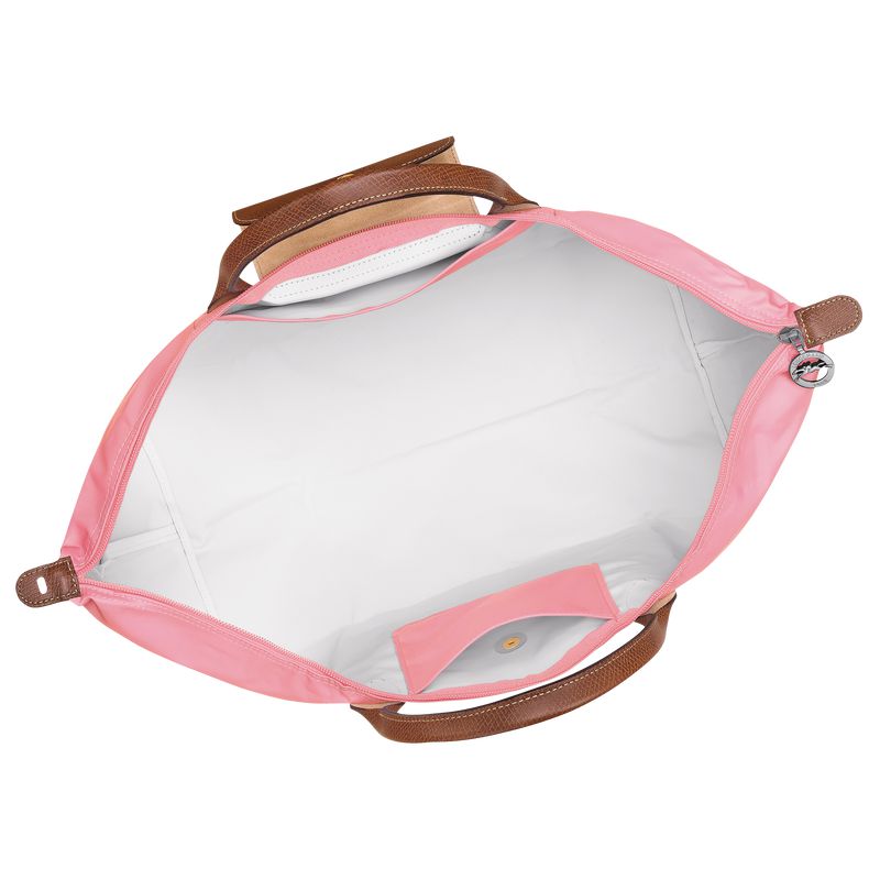 Women Longchamp Le Pliage Original L Travel Bag Pink | Ireland-851EVYTJU
