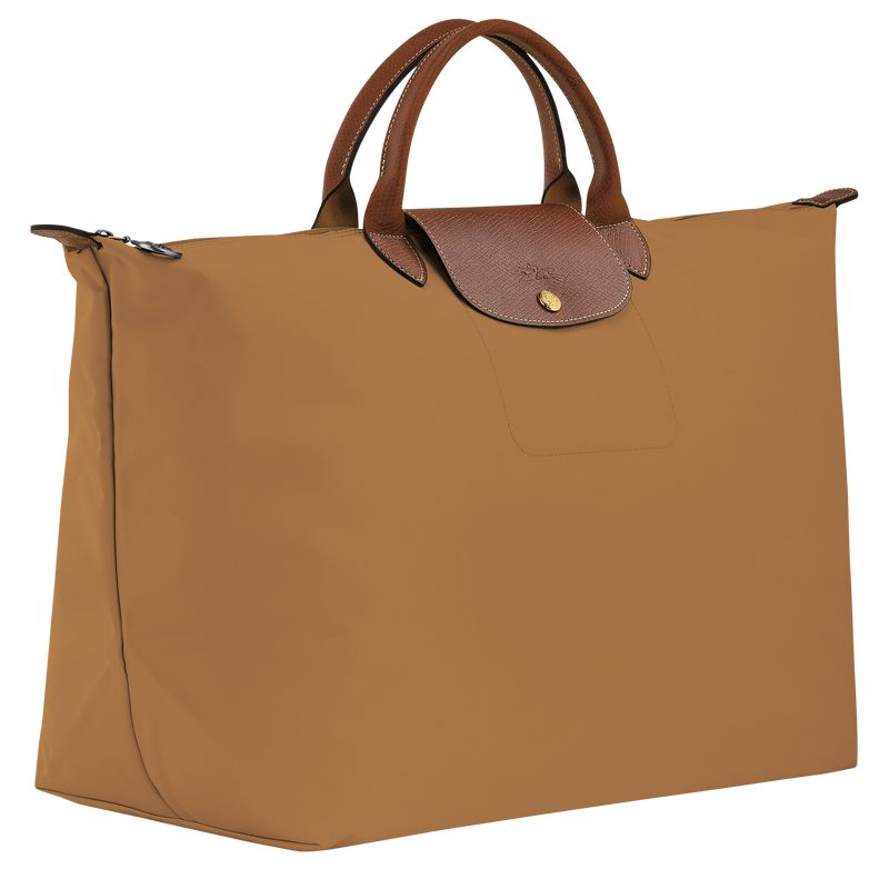 Women Longchamp Le Pliage Original L Travel Bag Brown | Ireland-259PYCODA