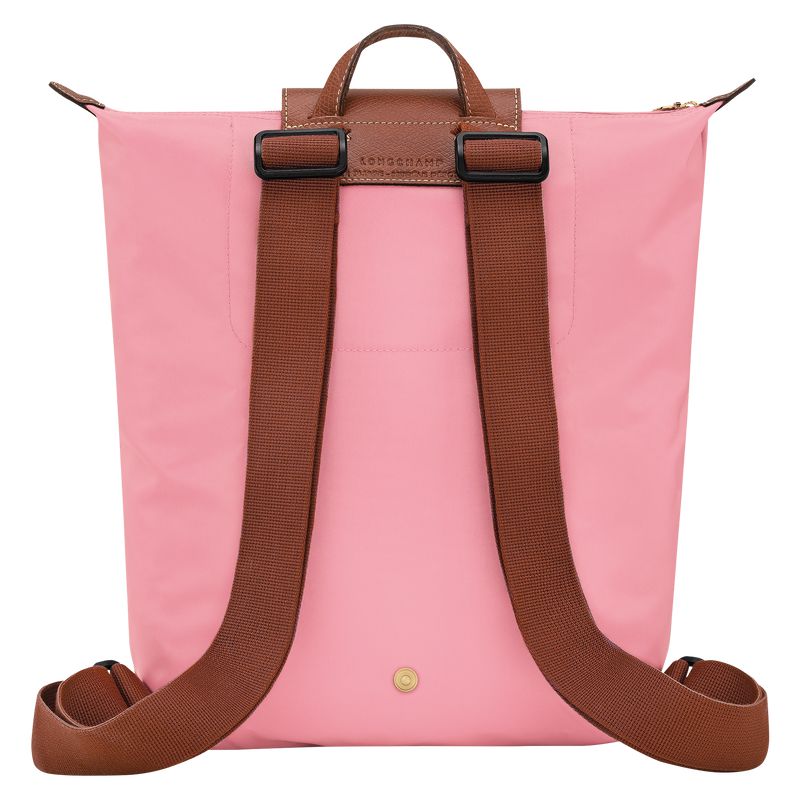 Women Longchamp Le Pliage Original M Backpack Pink | Ireland-280VYDOXS