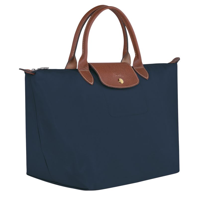 Women Longchamp Le Pliage Original M Handbag Navy | Ireland-041KWOULV