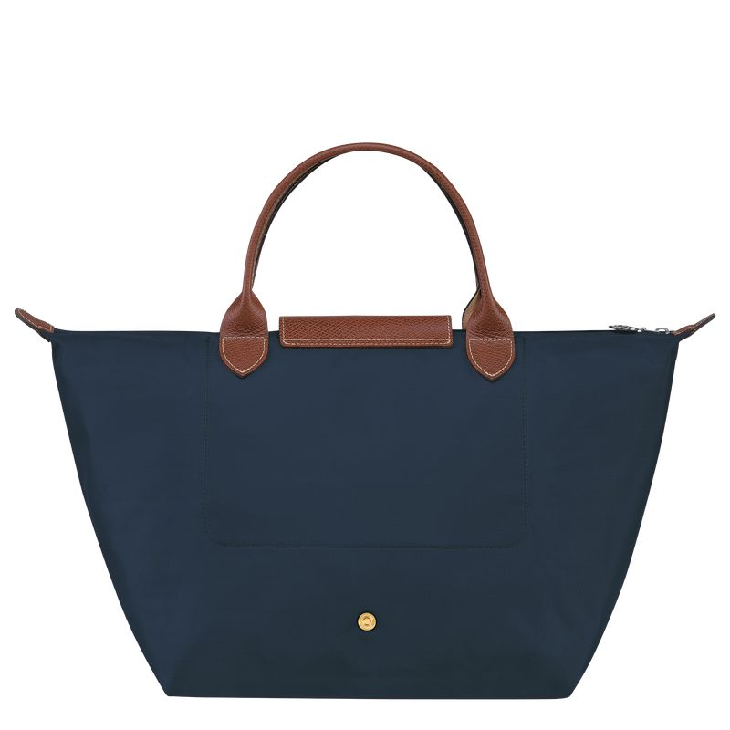 Women Longchamp Le Pliage Original M Handbag Navy | Ireland-041KWOULV