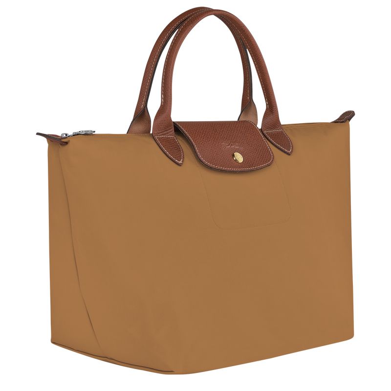 Women Longchamp Le Pliage Original M Handbag Brown | Ireland-613FYEMNV