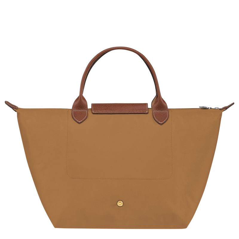 Women Longchamp Le Pliage Original M Handbag Brown | Ireland-613FYEMNV