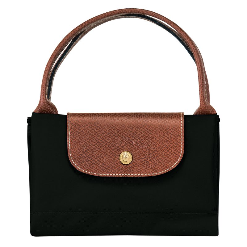 Women Longchamp Le Pliage Original M Handbag Black | Ireland-617UFSPDC