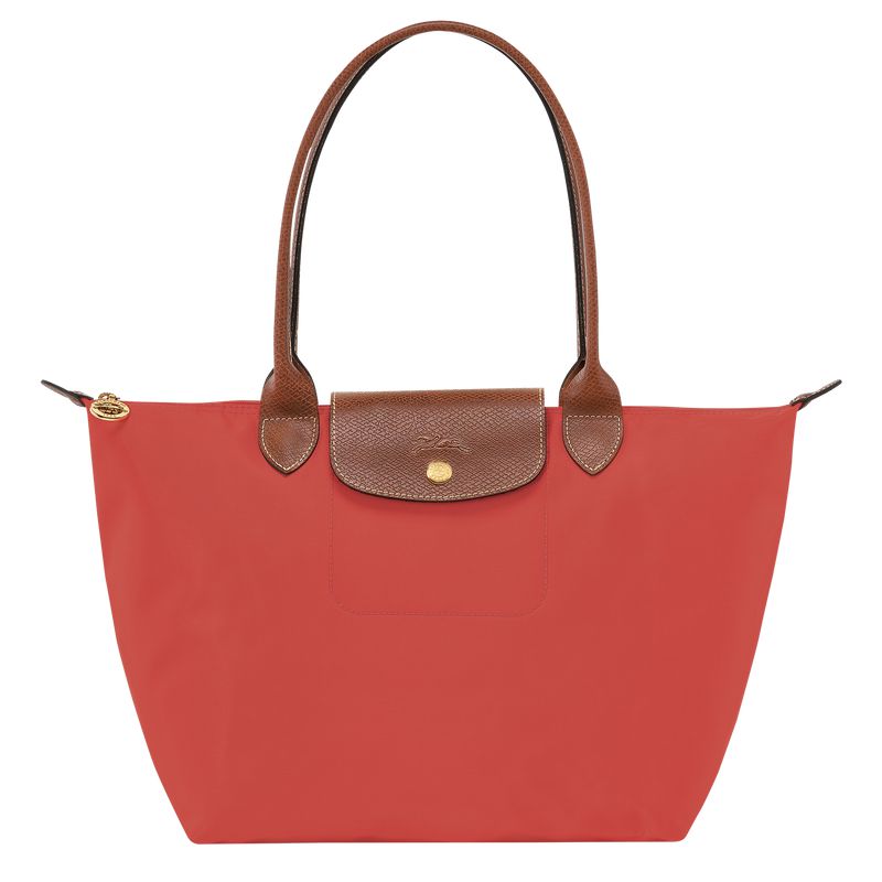 Women Longchamp Le Pliage Original M Tote Bag Pink | Ireland-073BTHMIG