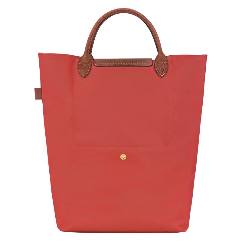 Women Longchamp Le Pliage Original M Tote Bag Pink | Ireland-745DMEGZY