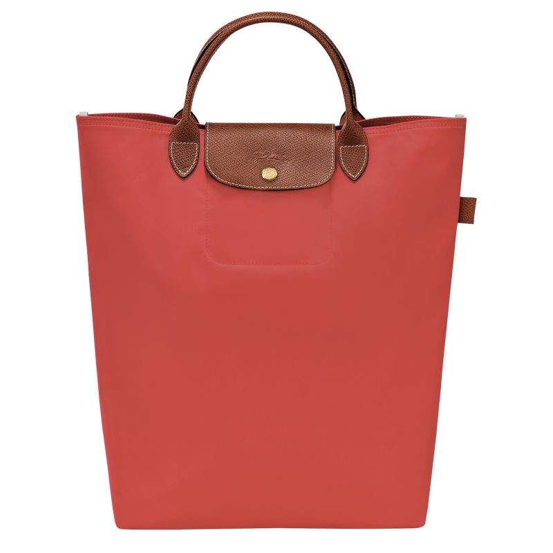 Women Longchamp Le Pliage Original M Tote Bag Pink | Ireland-745DMEGZY